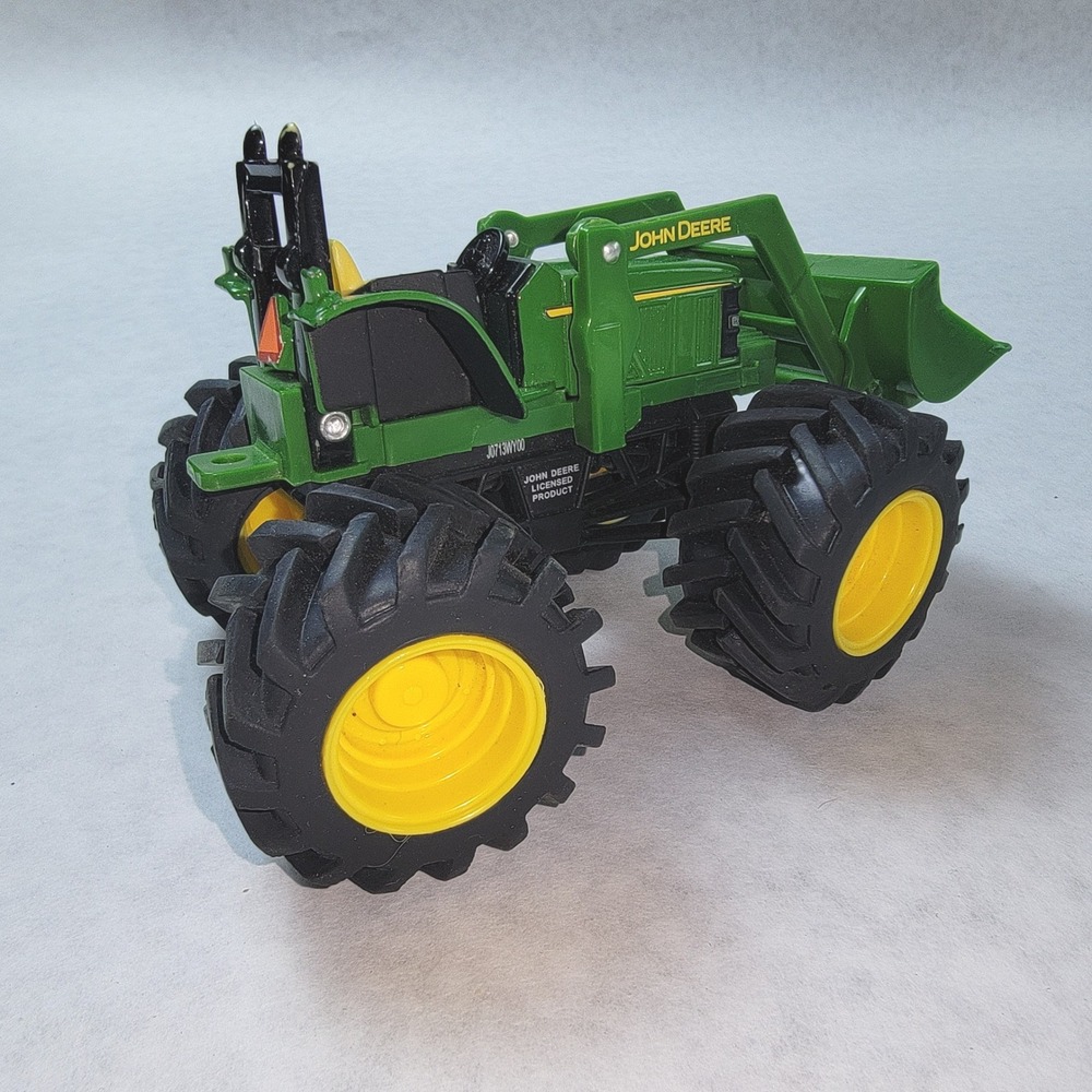 ERTL John Deere Monster Treads Tractor Toy with Front Loader J0713WY00 - Picture 2 of 11